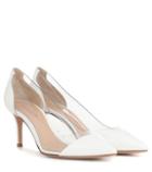 Calvin Klein 205w39nyc Plexi 70 Patent Leather Pumps