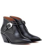 Givenchy Studded Leather Ankle Boots