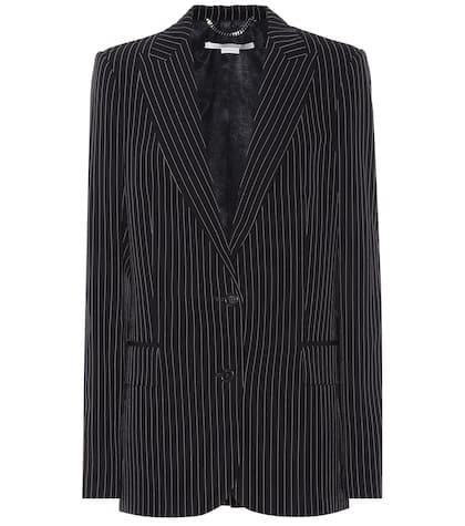 Alexander Mcqueen Striped Wool Blazer