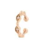 Stone Paris Yasmine 18kt Rose Gold And Diamond Ear Cuff