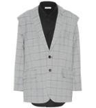 Balenciaga Wool-blend Jacket And Shirt