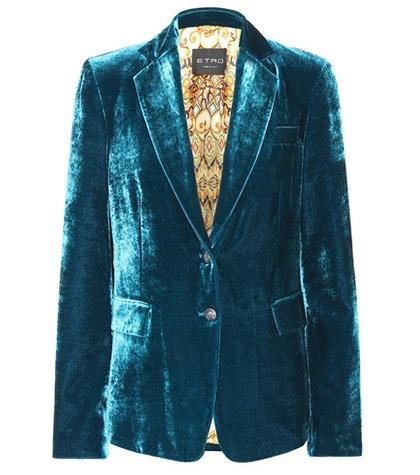 Roger Vivier Velvet Blazer