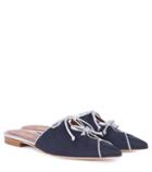 Malone Souliers Vilvin Moire Slippers
