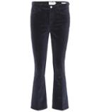 Frame Le Crop Mini Boot Velvet Trousers