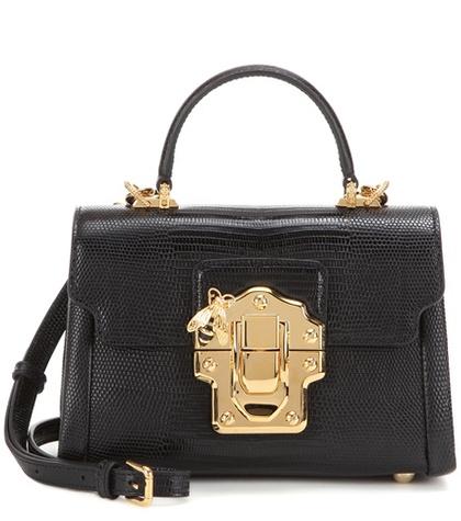 Dolce & Gabbana Lucia Mini Leather Cross-body Bag