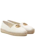 Gianvito Rossi Quilted Leather Espadrilles