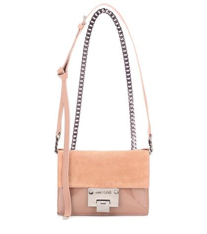 Jimmy Choo Rebel Soft Mini Suede Shoulder Bag
