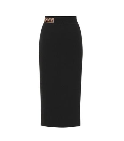 Loewe Jersey Midi Skirt