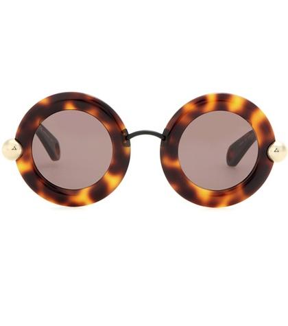 J Brand Round Sunglasses