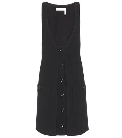 Chlo Wool Crêpe Jumper Dress