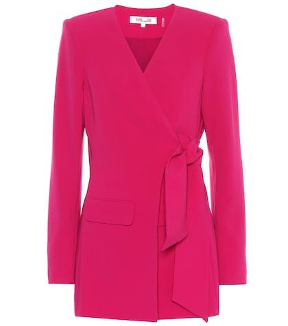 Diane Von Furstenberg Crêpe Jacket