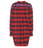 Balenciaga Plaid Cotton Shirt