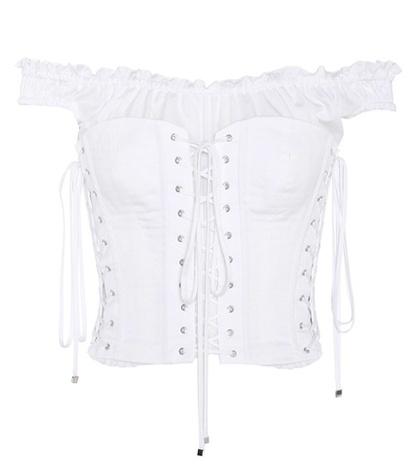 Rick Owens Embellished Cotton Top