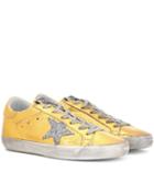 Self-portrait Exclusive To Mytheresa.com – Superstar Leather Sneakers