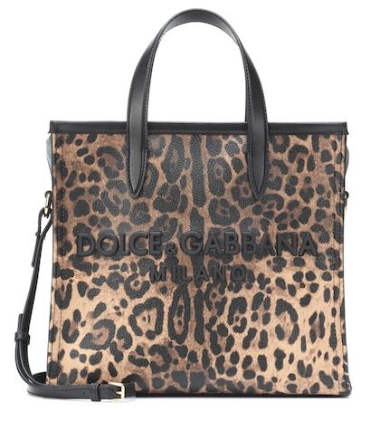 Dolce & Gabbana Small Market Printed Shopper
