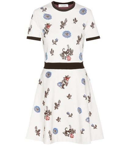 Valentino Floral Knitted Dresss