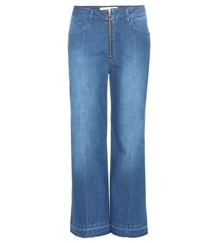 By Malene Birger Lesatian Wide-leg Cropped Jeans