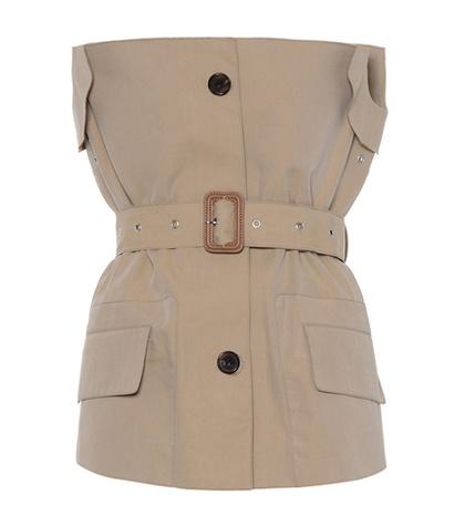 Maison Margiela Cotton Gabardine Top