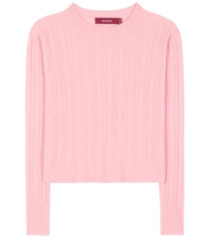 Sies Marjan Cable-knit Cashmere Sweater