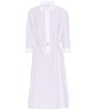 Max Mara Parola Striped Cotton Dress