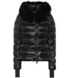 Nanushka Armotech Fur-trimmed Down Jacket