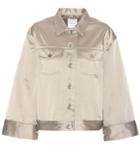 Mcq Alexander Mcqueen Pauline Satin Cotton-blend Jacket