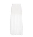 Loro Piana Isola Bella Linen And Silk Skirt