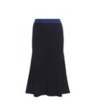 Victoria Beckham Knitted Wool-blend Skirt