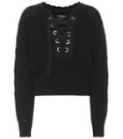 Gucci Laley Lace-up Sweater