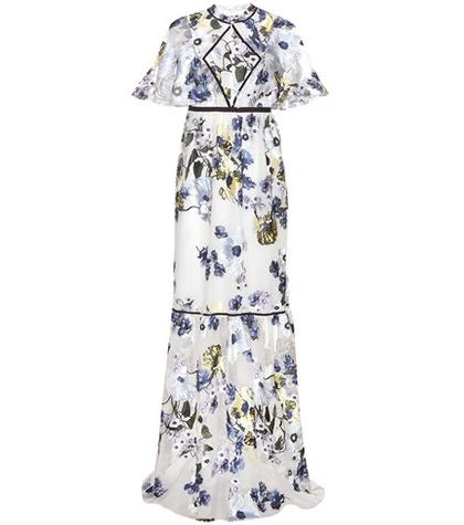 Erdem Jules Embroidered Gown