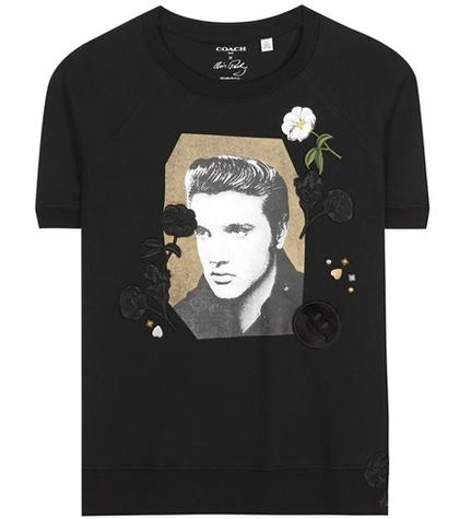 Coach Embellished Cotton Sweatshirt