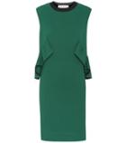 Carolina Herrera Crêpe Wool And Cotton-blend Dress