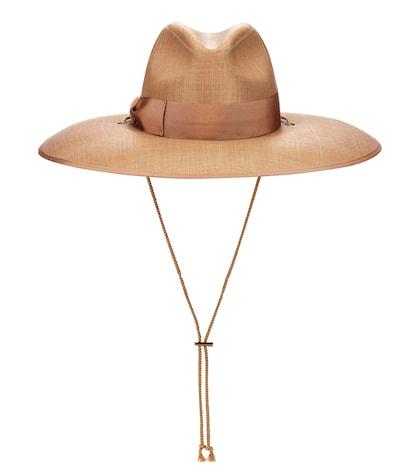 Gucci Wide-brim Woven Hat