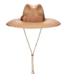 Gucci Wide-brim Woven Hat