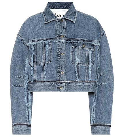 Acne Studios Cropped Denim Jacket