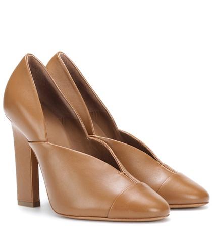 Victoria Beckham Lucie Leather Pumps
