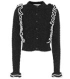 Philosophy Di Lorenzo Serafini Cropped Wool-blend Cardigan
