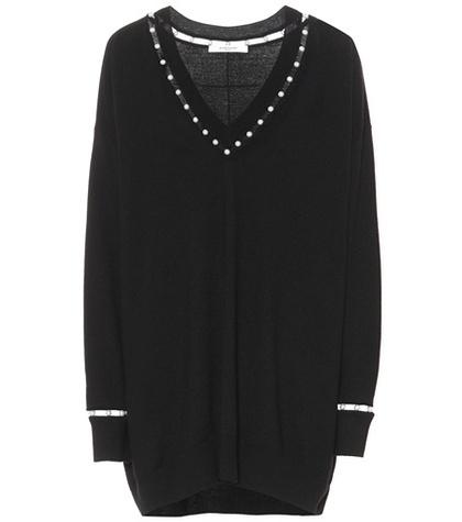 Helmut Lang Wool, Silk And Cashmere Sweater