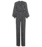 Michael Kors Collection Printed Silk Jumpsuit