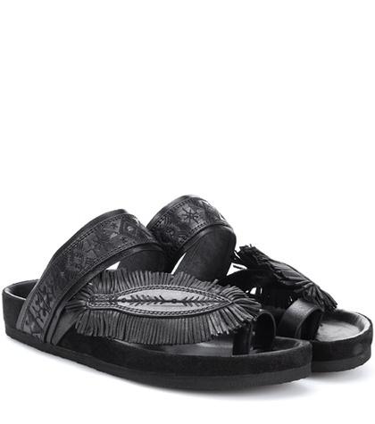Isabel Marant Ebann Leather Sandals