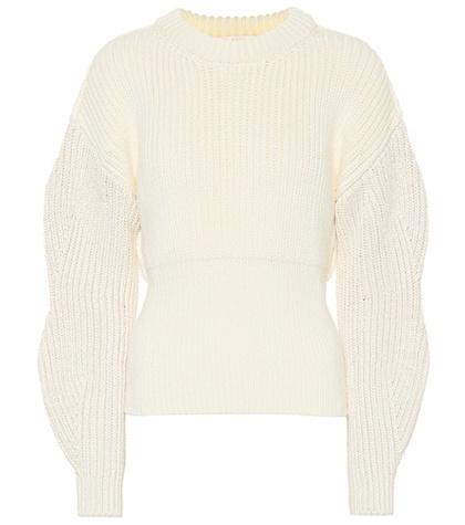 Chlo Wool And Silk-blend Sweater