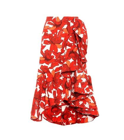 Johanna Ortiz Mercedes Cotton Poplin Skirt