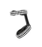 Repossi Berbere 18kt Black Gold Ear Cuff With Diamonds
