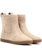 Roger Vivier Alana Suede Ankle Boots