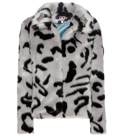 Shrimps Bingo Faux Fur Jacket