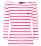 Tod's Striped Cotton Top