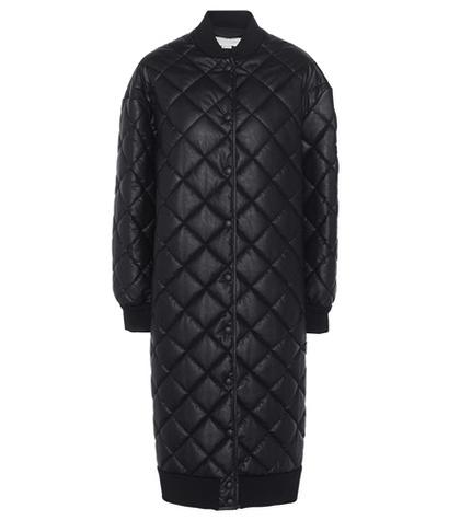 Closed Marisa Quilted Faux Leather Coat