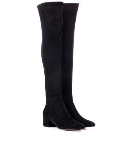 Rag & Bone Rolling Mid Suede Over-the-knee Boots