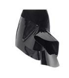 Saint Laurent Leather-trimmed Miniskirt