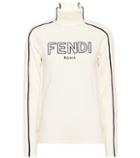 Fendi Printed Wool Sweater